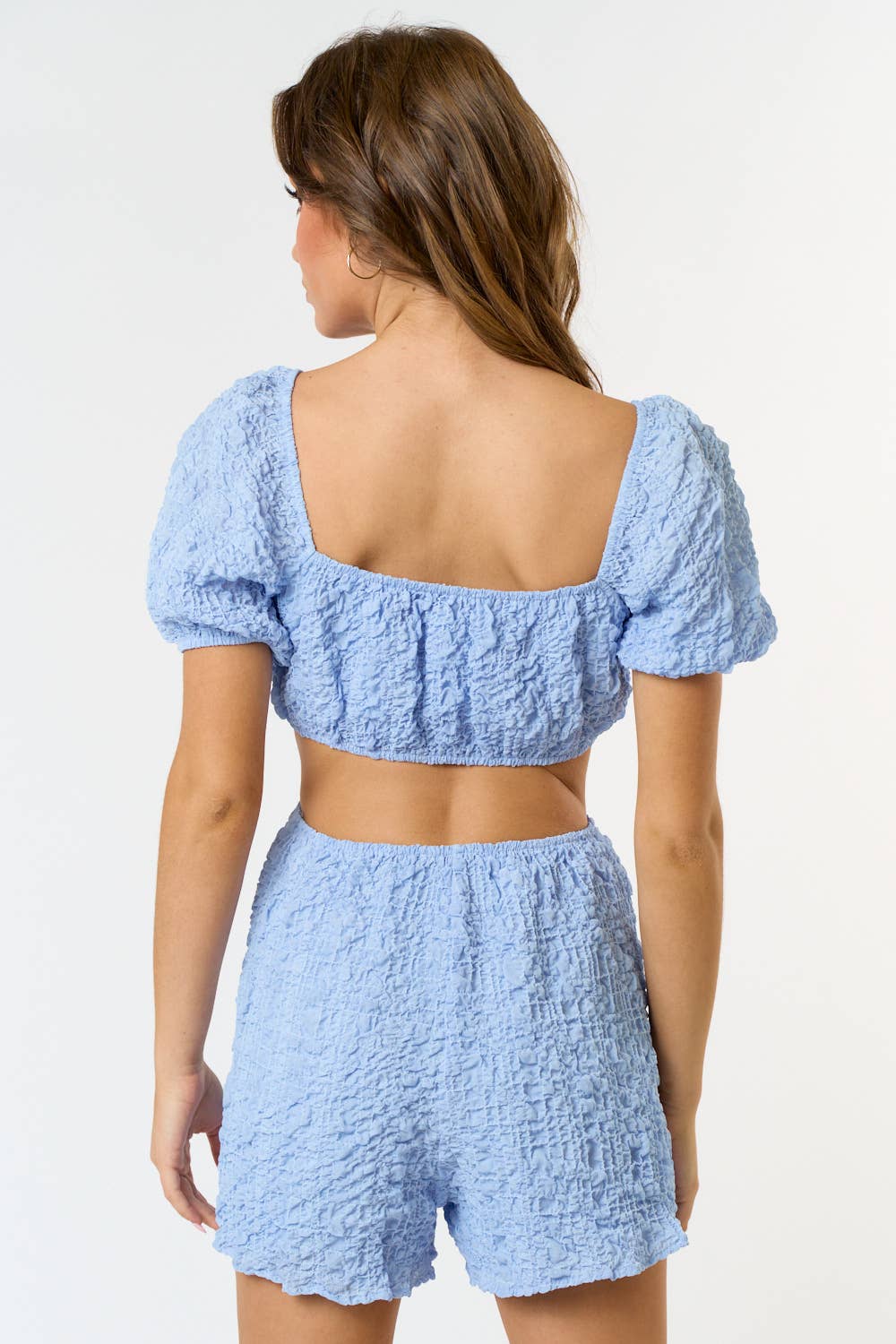 O-RING CUT OUT SHORT ROMPER