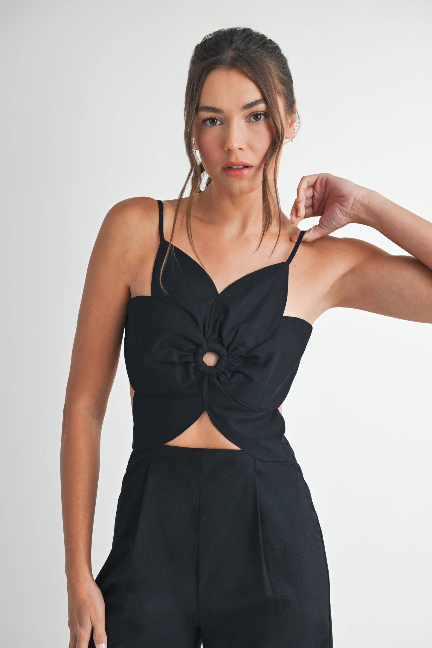 Floral Linen Jumpsuit