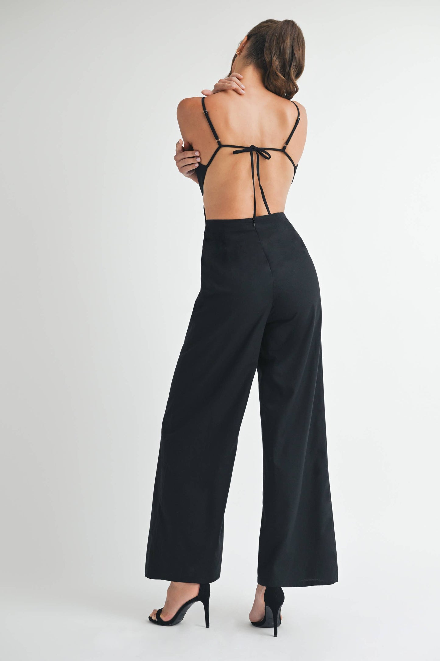 Floral Linen Jumpsuit
