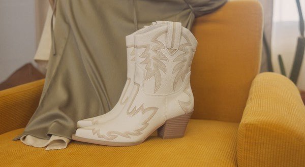 OASIS SOCIETY Nantes - Embroidered Cowboy Boots - Docias boutique