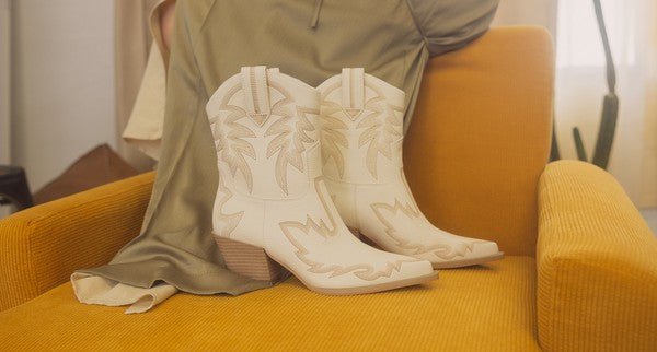 OASIS SOCIETY Nantes - Embroidered Cowboy Boots - Docias boutique