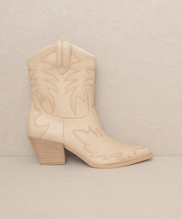 OASIS SOCIETY Nantes - Embroidered Cowboy Boots - Docias boutique