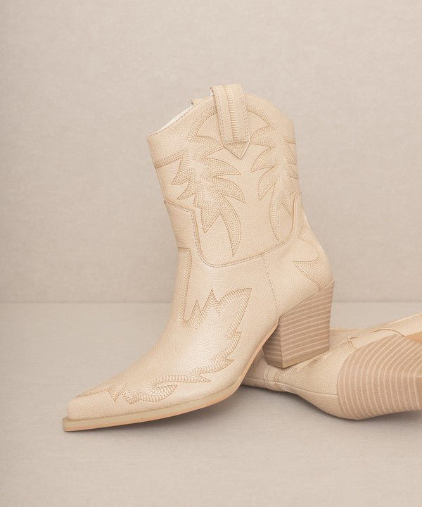 OASIS SOCIETY Nantes - Embroidered Cowboy Boots - Docias boutique