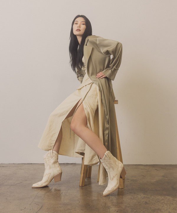 OASIS SOCIETY Nantes - Embroidered Cowboy Boots - Docias boutique
