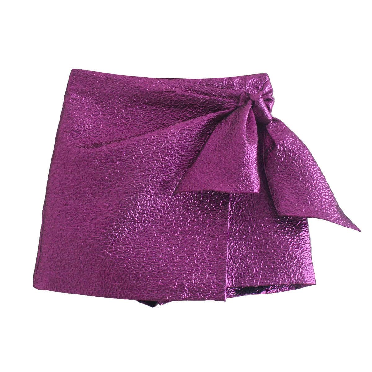 Ladies Sequin Strapless Top And Skort Set