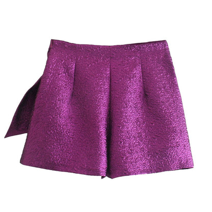 Ladies Sequin Strapless Top And Skort Set