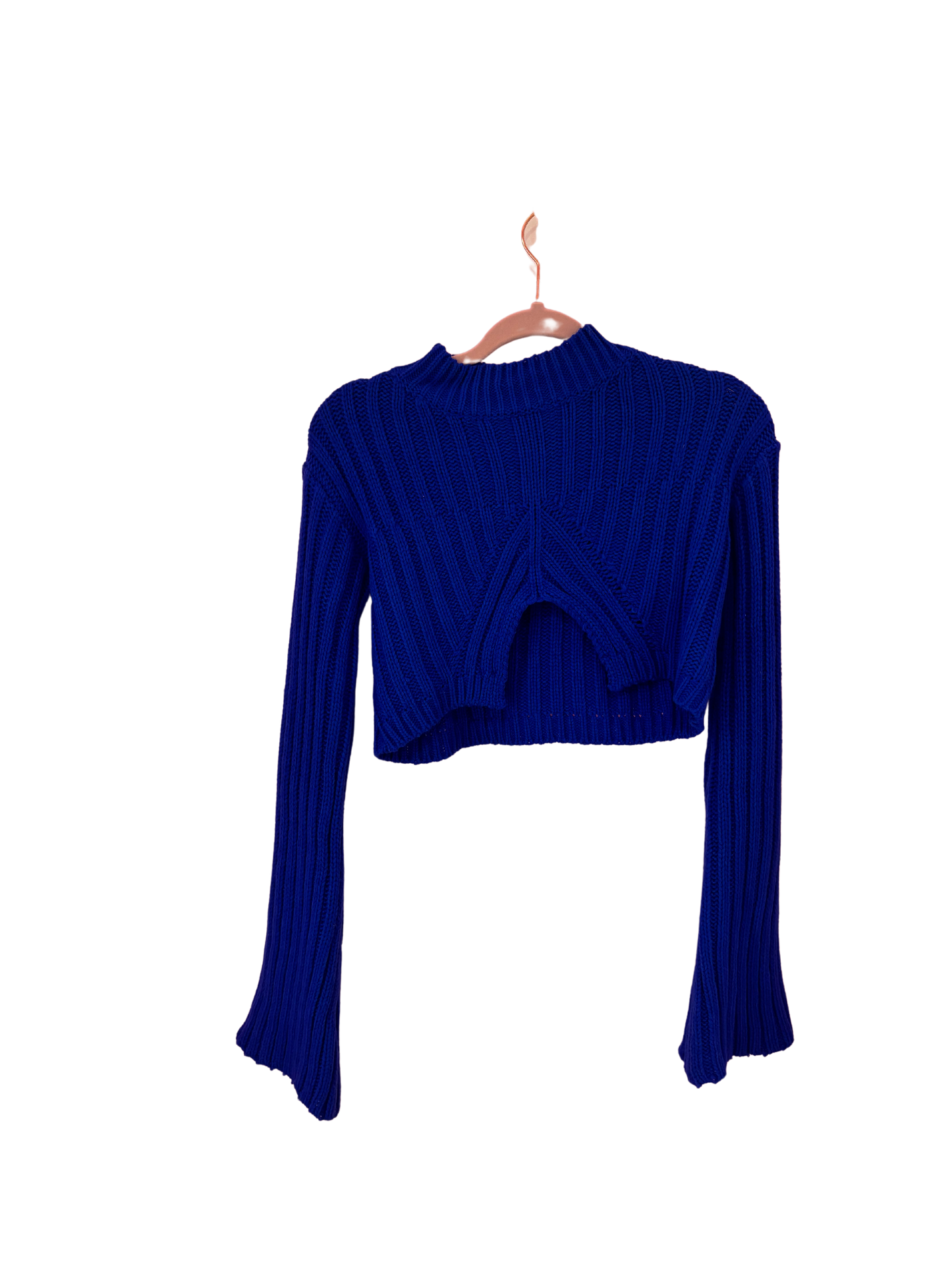 Vallery Blue High Cut Middle Sweater