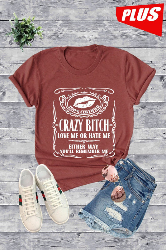 Love Me Or Hate Me T-Shirt - Docias boutique