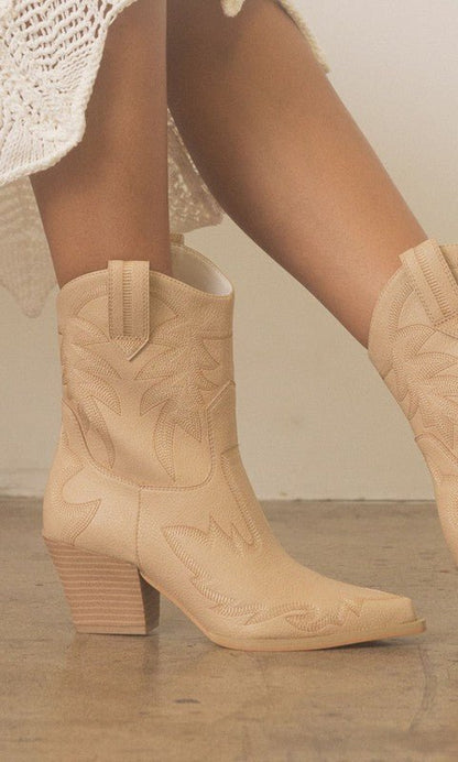 OASIS SOCIETY Nantes - Embroidered Cowboy Boots - Docias boutique