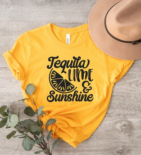 Tequila Lime And Sunshine TEE - Docias boutique