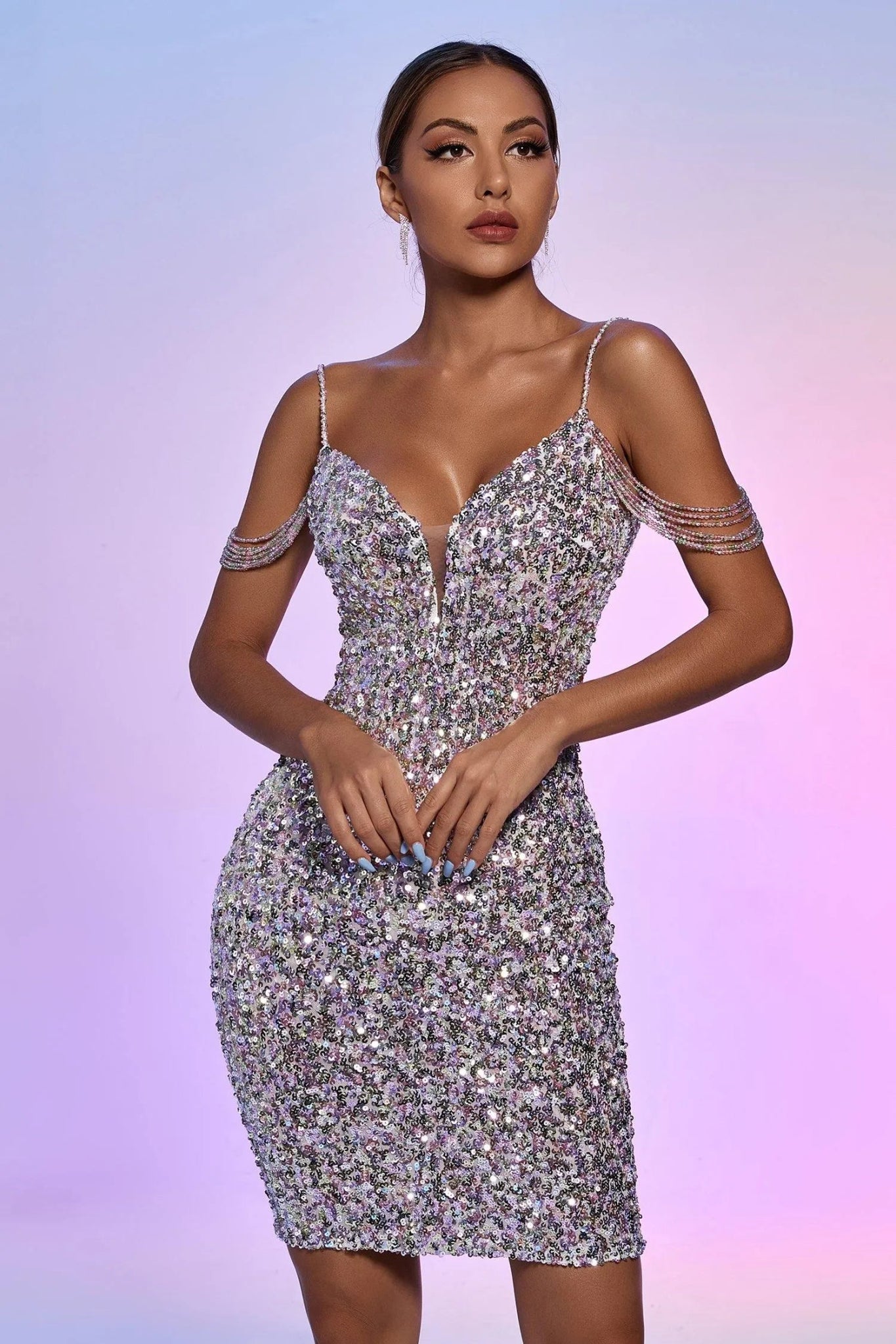 Tiffany Sequin Dress - Docias boutique