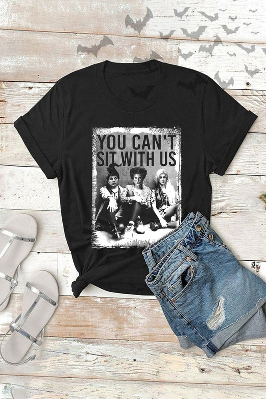 You Cant Sit With Us T-shirt - Docias boutique